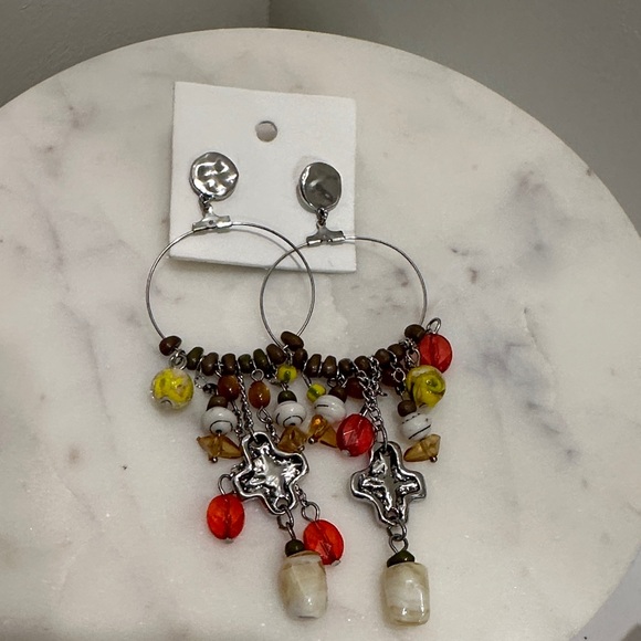 Free People Multicolor Dangle Earrings - Picture 1 of 3